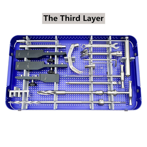 Ensemble d'implants orthopédiques Surgiright ongle intramédullaire manuel fémur fixation osseuse clou imbriqué pour la reconstruction fémorale - Product Image 3