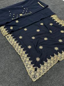 Indian Boutique Designer Saree Exclusive Fancy Latest Premium Quality Sari Ropa de fiesta étnica Ropa de novia Exclusiva más vendida - Product Image 4