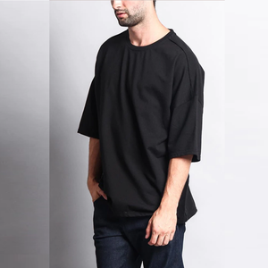 T-shirts surdimensionnés personnalisés pour hommes avec motif Graphiques de logo personnalisé épais T-shirts de haute qualité de BD - Product Image 3