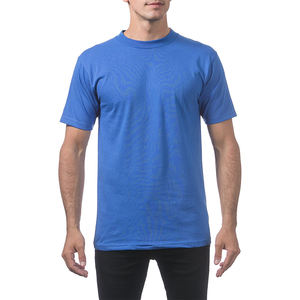 T-shirt décontracté pour hommes de haute qualité Logo personnalisé motif solide 100% coton 220 grammes prix - Product Image 1