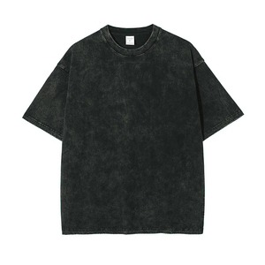T-shirt 100% coton avec impression de logo personnalisé, coupe classique de haute qualité, matière polyester/coton pour homme, séchage rapide et respirant - Product Image 6