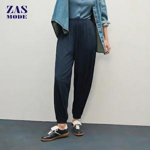 กางเกงคาร์โก้ผู้หญิงขายดี ราคาประหยัด ดีไซน์ใหม่ล่าสุด ใส่สบาย ผ้าฝ้าย 100% เอวยางยืด - Product Image 1