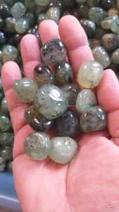 Wholesale High Quality Carved Prehnite Tumbled <b>Stones</b> Natural Crystal Gemstone Agate Feng shui Home Decoration for Healing Use - Product Image 2