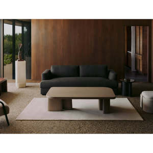Durable Minimalist Fragment <b>Coffee</b> <b>Table</b> with Marble Top and Wooden Set for Living Room Home Furniture - Product Image 3