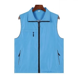 Gilet de sécurité de travail pour hommes avec logo personnalisé t-shirt jaune fluorescent avec caractéristique respirante vêtements de travail uniformes de bénévoles de grande taille - Product Image 1