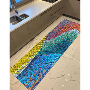 Tapis imprimé : Moderne, Coloré, Accueillant, Grand, Personnalisé, Salon, Sol, Cadeau, Tapis à poils doux - Product Image 4