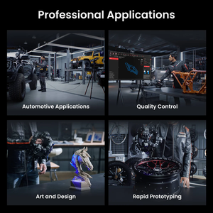 Escáner 3D con <span class=keywords><strong>Seguimiento</strong></span> Óptico Revopoint Trackit |   Escaneo sin Marcas con Láser Azul |   Precisión Volumétrica 0.02mm + 0.04mm/m - Product Image 4