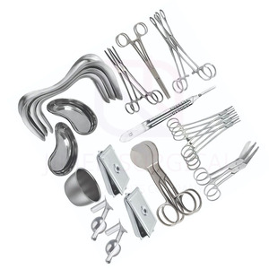 Juego de Instrumentos de Cirugía Dental de Acero Inoxidable, Pinzas, Retractor, Bandeja, Escalador, Tijeras, Reutilizables, para Uso Hospitalario, Suministros Médicos - Product Image 2
