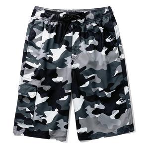 Short de bain de 11 pouces imprimé sur mesure pour hommes avec sublimation maillot de bain décontracté en tissu polyester pour la plage - Product Image 2