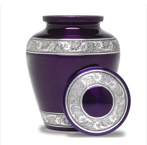 Regent Brass Crémation Funeral Memorial Urnes humaines en cendres pour adultes Sac en velours gratuit - Product Image 4