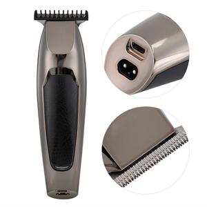 Tondeuse à cheveux électrique portable rechargeable USB sans fil pour barbe, avec lame professionnelle en acier inoxydable pour tondeuse à huile, idéale pour les camping-cars - Product Image 4