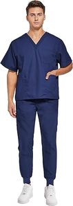 Juego de exfoliación moderno para hombre con diseño elegante y material suave y transpirable, ideal para entornos hospitalarios y clínicos - Product Image 5
