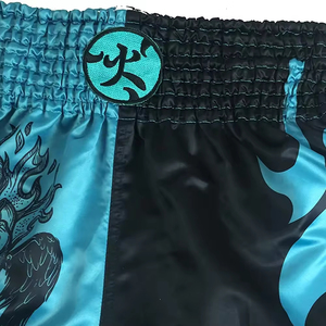 กางเกงขาสั้น MMA สำหรับผู้ชายและผู้หญิงกางเกงขาสั้นผ้ายืดระบายอากาศน้ำหนักเบา - Product Image 6