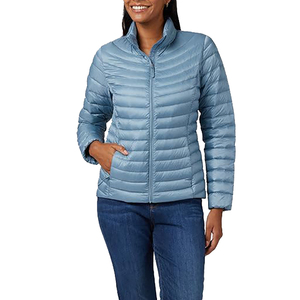 Chaqueta Abrigo Acolchada para Mujer, Estilo Urbano, Transpirable, de Alta Calidad, Chaqueta Abrigo Acolchada Larga para Mujer, MOQ Bajo - Product Image 1