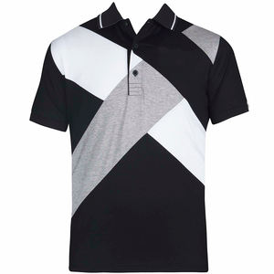 100% coton personnalisé pour polos motif solide jeu porter dans votre style fabriqué à partir de vêtements de sport en tissu jersey - Product Image 1
