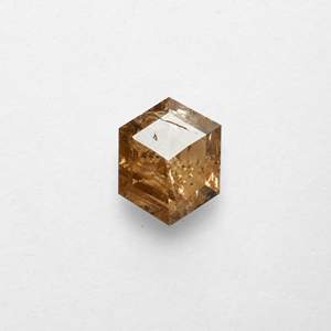 Bijou en diamant sel et poivre hexagonal de 0,97 ct avec dimensions 6,70 x 5,40 x 3,00 - Product Image 1