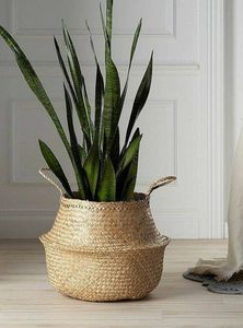 Unique Design Jute Rope Handwoven <b>Planters</b> <b>Pot</b> Basket Wicker Plant <b>Pot</b> with Stand for Indoor and Outdoor Decor - Product Image 4