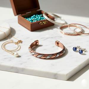 Top Quality Women <b>Fashion</b> Open Bangle <b>Cuff</b> <b>Bracelet</b> Brass Silver Plated with Designer Custom Engraving at Wholesale Price - Product Image 4