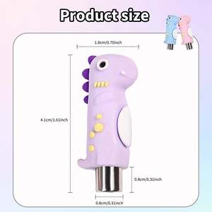 Aimant pour ongles effet œil de chat dinosaure mignon pour tampon de nail art magnétique - Product Image 2