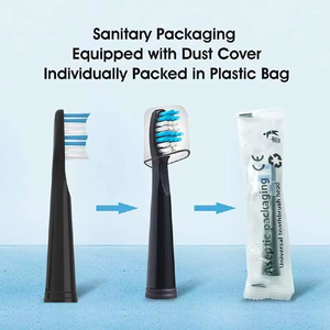 Cross Action <b>Style</b> Round Toothbrush <b>Head</b> Replacements for Oral Bs Generic Refills Wholesale OEM Private Label Manufacturer - Product Image 2