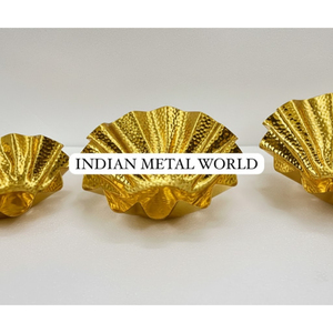Luxury Gold Finish <b>Hammered</b> Chocolate Serving Bowl Sweets Desserts <b>Holder</b> For Home Hotel And Restaurant Usage On Sale - Product Image 2