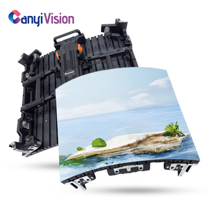 Écran LED incurvé portable P3.91 Écran LED de location flexible Panneau LED de forme personnalisée pour aluminium moulé sous pression - Product Image 6