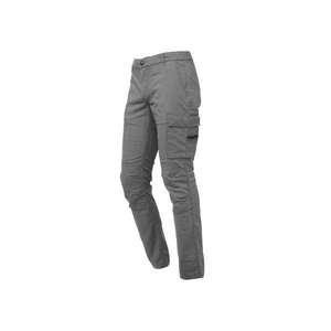 Pantalones de trabajo de hierro gris océano, ropa de trabajo cómoda de lona de algodón elástico, 2017 - Product Image 3