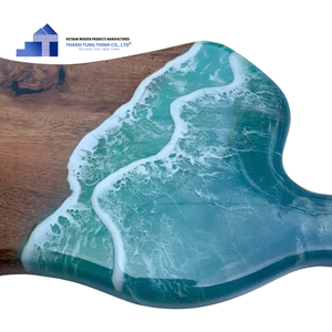 Plateau en résine époxy durable de haute qualité pour produits uniques ustensiles de cuisine du fabricant vietnamien pour les grossistes - Product Image 5