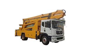 Camión con plataforma aérea hidráulica plegable DONG-FENG de 26 m, camión para trabajos en altura en Japón - Product Image 3