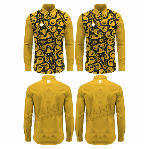 Idéal pour les tenues décontractées professionnelles et les sorties du week-end, chemises décontractées pour hommes en tissu twill avec manches longues. - Product Image 6