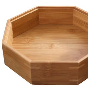 Bamboo dried fruit tea box Handwoven Bamboo Box Eco-Friendly Natural Home Table Decor Wholesale Made by VgreenArt from Vietnam - Product Image 3