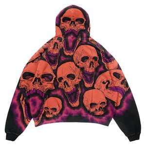 Sweat à capuche et sweat-shirt en polyester pour femmes de haute qualité sur mesure sublimé de haute qualité - Product Image 5