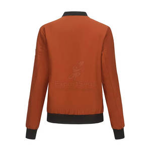 Chaqueta Bomber para mujer hecha profesionalmente, suministro directo de fábrica, chaqueta Bomber para mujer, chaqueta Bomber personalizada para mujer - Product Image 2