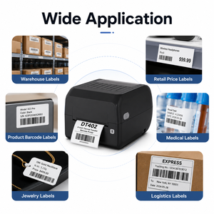 <span class=keywords><strong>Imprimante</strong></span> d'étiquettes RFID industrielle pour l'expédition thermique, <span class=keywords><strong>imprimante</strong></span> d'étiquettes adhésives <span class=keywords><strong>en</strong></span> rouleau de 4 pouces, <span class=keywords><strong>imprimante</strong></span> d'étiquettes de codes-barres - Product Image 5