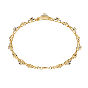 Trending Hip Hop VVS VS Labgrown Diamond CVD Pulseras y brazaletes de oro fino Producto de joyería popular - Product Image 5