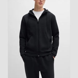 Men's Heavyweight 100% Cotton Fleece Tracksuit Drop Shoulder Oversize Baggy <b>Hoodie</b> Sweatpants <b>Maternity</b> Features for Winter - Product Image 3