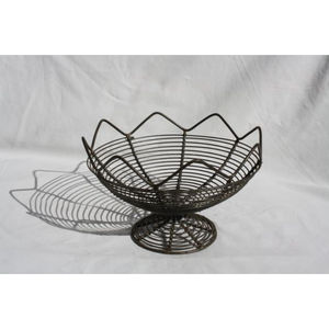 Cesta de almacenamiento de frutas de utensilios de cocina de diseño de lujo, cesta de frutas de alambre de metal de la mejor calidad, cesta de frutas con forma personalizada - Product Image 2