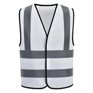 Hi Vis Safety Vest Custom High Visibility Men's High Reflective Safety Construction Vest Reflective With Logo