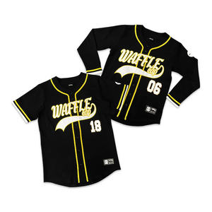 Broderie d'attirail maillots de Baseball personnaliséstissu polyester dernière conception maillots de Baseball toutes les séries uniforme d'entraînement d'équipe - Product Image 1