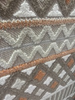 GOLDENMOON TEPPICH 2025 EINZIGARTIG Moderner Stil Waschbar Wendbar 100% Polyester Erwachsenen Abstrakt Kilim Gewebter Teppich für Schlafzimmer Wohnzimmer