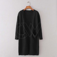 Oferta Especial: Suéter Cardigan de Mujer CAREWEAR SPORTS, de Alta Calidad, Invernal, Casual, Transpirable, con Cuello en V, Mangas Abullonadas y Bolsillos