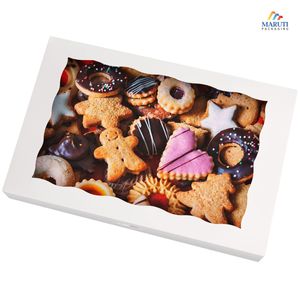 Bán buôn tùy chỉnh tái sử dụng giấy kraft hộp thực phẩm cấp bao bì di động cho thực phẩm Dã Ngoại-Bánh Mì Bánh biscuit kẹo nhiều hơn nữa! - Product Image 5