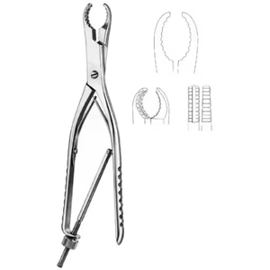 Pinces à os Ulrich en acier inoxydable avec garantie d'un an, certifiées ISO CE, orthopédiques, par Surgiright Instruments - Product Image 4