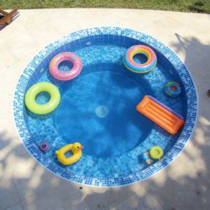 Mini piscine de luxe carrée en acrylique pour jardin, spa pour villa, piscine hors sol - Product Image 6