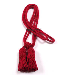 Personnalisé 2024 Mahroon Couleur Haute Qualité Léger Bullion Fil Chapeau Cordons Confortable Cérémonial Officier Chapeau Cordons - Product Image 1