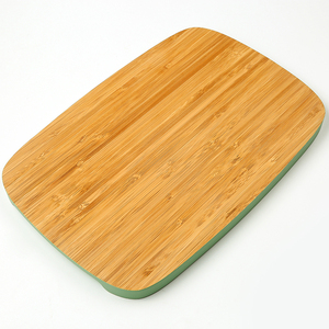 Planche à découper rectangulaire en bambou écologique - Planche de cuisine durable et non toxique - Product Image 5