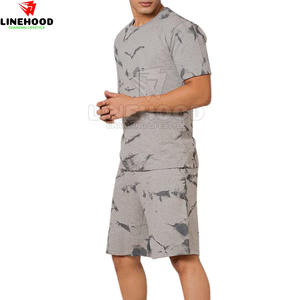Top Trending <b>Men's</b> Casual Summer T-Shirt Set High Quality Breathable 2-Piece <b>Shorts</b> New Fashion Low MOQ - Product Image 3