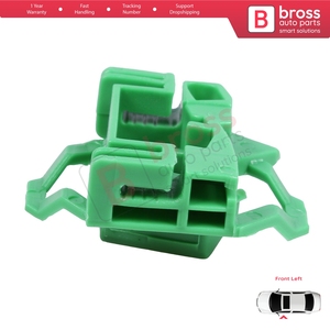 Clips de réparation de lève-vitre BWR62 L2 avant gauche pour Polo Classic 6V Caddy MK2 Cordoba MK1 Ibiza MK2 Inca Octavia MK1 1U 6K4837 - Product Image 2