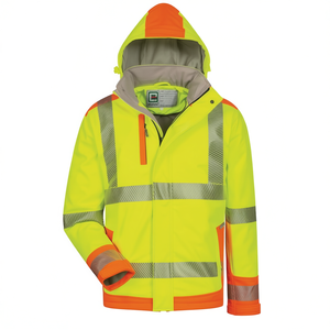 Chaqueta Softshell de Alta Visibilidad Rickmer ELYSEE Amarillo/Naranja, Sudaderas y Chaquetas Promocionales - Product Image 2
