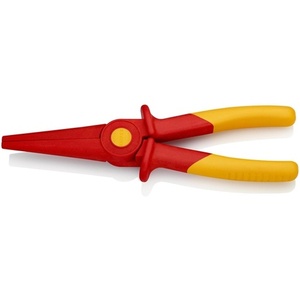 Alicates de Punta Plana KNIPEX de 220 mm de Longitud Total, Reforzados con Fibra de Vidrio y Plástico, con Zona de Plástico Blanco, Destornilladores Promocionales - Product Image 3